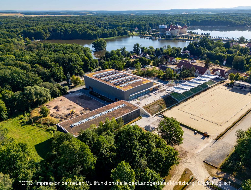 Luftbild-Reithalle Moritzburg